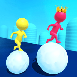 雪球赛跑游戏(snow ball run)