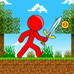 工艺世界火柴人战争游戏(stickman craft)